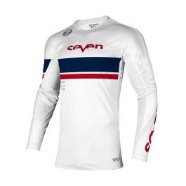 Seven Motocross Jersey Rival Vanquish - White
