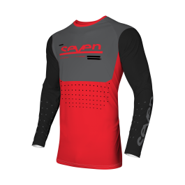 Seven Motocross Jersey Vox Aperture - Flo Red