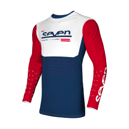 Seven Motocross Jersey Vox Aperture - Red / Navy