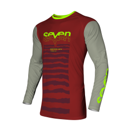 Seven Motocross Jersey Vox Surge - Merlot