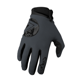 Seven Motocross Gloves Annex 7 Dot - Charcoal / Black