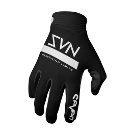 Seven Motocross Gloves Zero Contour - Black