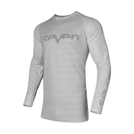 Seven Youth Motocross Jersey Vox Staple Vented - White
