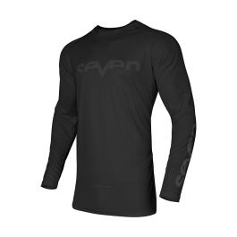 Seven Youth Motocross Jersey Vox Staple - Black