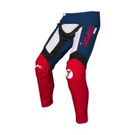 Seven Youth Motocross Pants Vox Aperture - Red / Navy