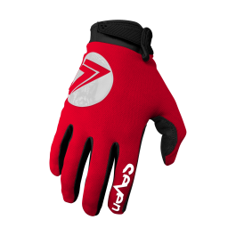 Seven Youth Motocross Gloves Annex 7 Dot - Red