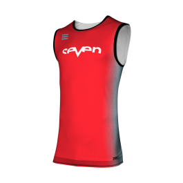 Seven Over Jersey Zero Dissolve - Flo Red / Blue