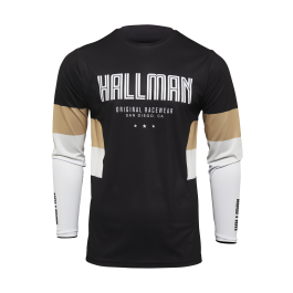 Thor Motocross Jersey Hallman Differ Draft - Black / Latte