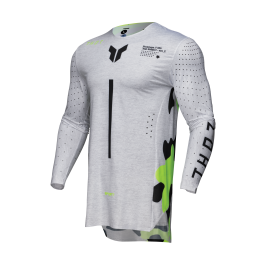 Thor Motocross Jersey Sportmode Riot - White / Acid
