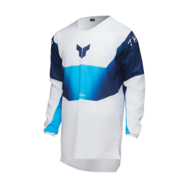 Thor Youth Motocross Jersey Launchmode Storm - White