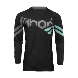 Thor Youth Motocross Jersey Pulse Cube - Black / Mint