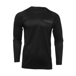 Thor Youth Motocross Jersey Sector Minimal - Black