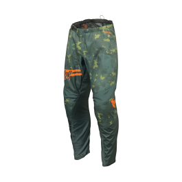 Thor Youth Motocross Pants Sector Digi - Forest Green / Camo