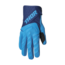 Thor Youth Motocross Gloves 2026 Spectrum - Blue / Navy