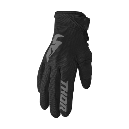 Thor Youth Motocross Gloves Sector - Black / Grey