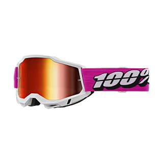 100% Motocross Goggle Accuri 2 Roy - Mirror Red