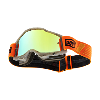 100% Motocross Goggle Accuri 2 Schrute - Mirror Red