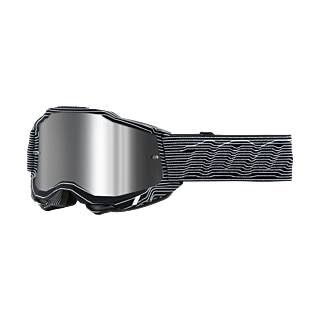 100% Motocross Goggle Accuri 2 Silo - Mirror Silver Flash