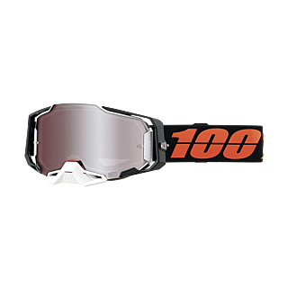 100% Motocross Goggle Armega Blacktail - HiPER Mirror Silver