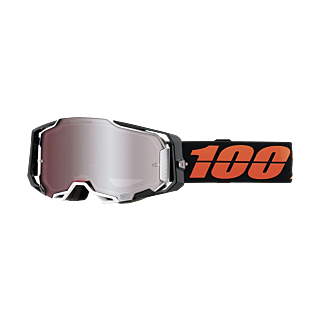 100% Motocross Goggle Armega Blacktail - HiPER Mirror Silver