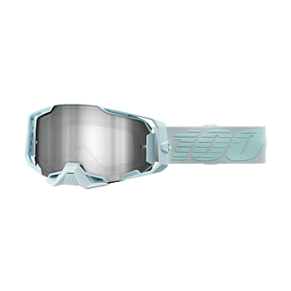 100% Motocross Goggle Armega Fargo - Mirror Silver Flash