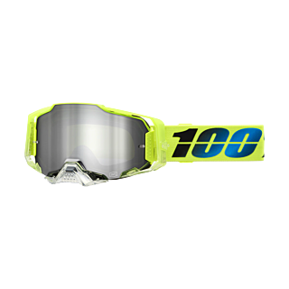 100% Motocross Goggle Armega Koropi - Mirror Silver Flash