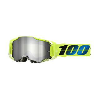 100% Motocross Goggle Armega Koropi - Mirror Silver Flash