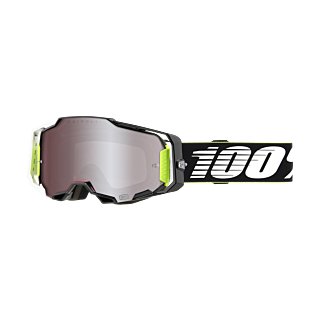 100% Motocross Goggle Armega RACR - HiPER Mirror Silver