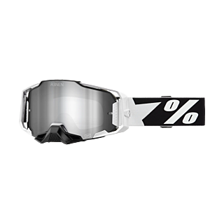 100% Motocross Goggle Armega RENEN Starbleed - Mirror Silver