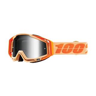 100% Motocross Goggle Racecraft 1 Sahara - Mirror Silver
