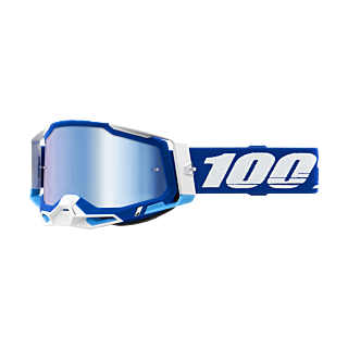 100% Motocross Goggle Racecraft 2 Blue - Mirror Blue