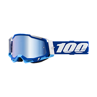 100% Motocross Goggle Racecraft 2 Blue - Mirror Blue