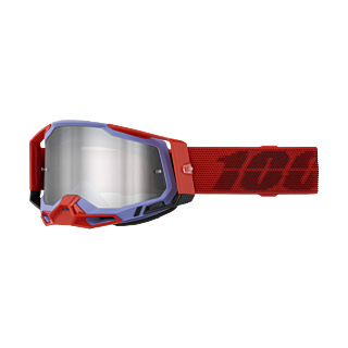 100% Motocross Goggle Racecraft 2 Cleat - Mirror Silver