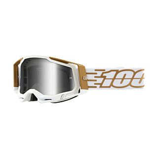 100% Motocross Goggle Racecraft 2 Mayfair - Mirror Silver