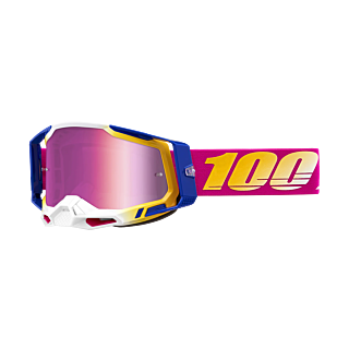 100% Motocross Goggle Racecraft 2 Mission - Mirror Pink