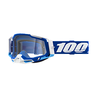 100% Motocross Goggle Racecraft 2 SP22 Blue - Clear