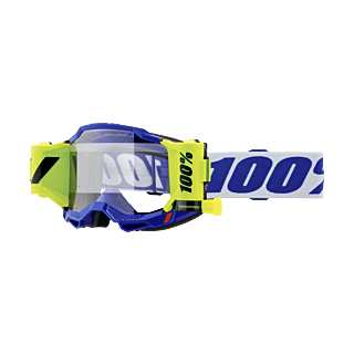 100% Motocross Goggle Roll-Off Accuri 2 Forecast Blue - Clear