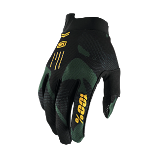 100% Motocross Gloves iTrack Sentinel - Black