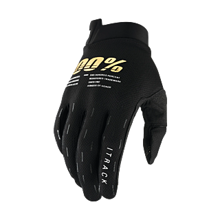 100% Motocross Gloves iTrack - Black