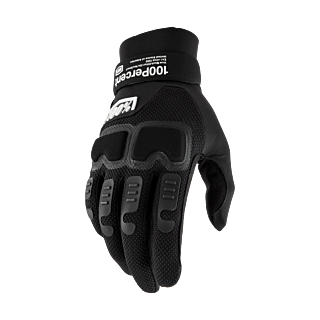100% Motocross Gloves Langdale - Black