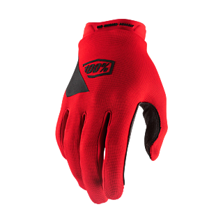 100% Motocross Gloves Ridecamp - Red