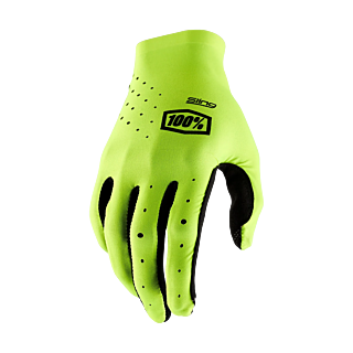 100% Motocross Gloves Sling MX - Fluo Yellow