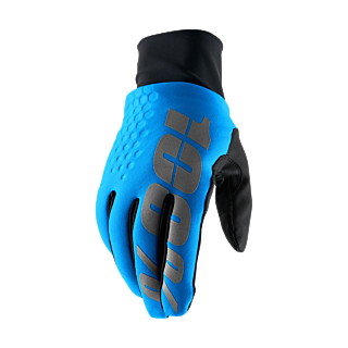100% Motocross Gloves Winter Hydromatic Brisker - Blue