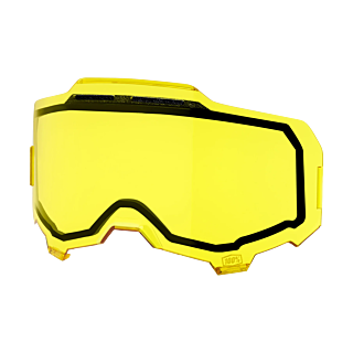 100% Lens ARMEGA / ARMATIC - Injected Dual Vented Yellow