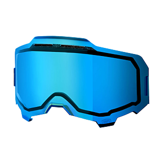 100% Lens ARMEGA / ARMATIC - Injected Dual Vented Mirror Blue