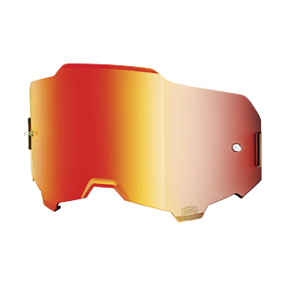 100% Lens ARMEGA / ARMATIC - Injected Mirror Red