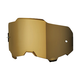 100% Lens ARMEGA / ARMATIC - Injected Mirror True Gold