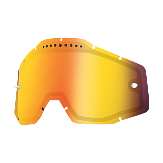 100% Lens RC1/AC1/ST1 - Dual Vented Mirror Red