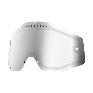 100% Lens RC1/AC1/ST1 - Dual Vented Mirror Silver