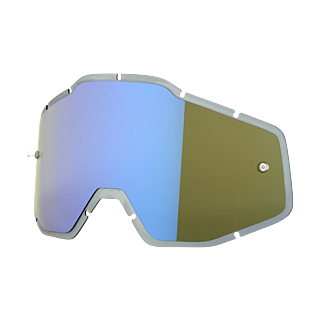 100% Lens RC1/AC1/ST1 - Injected Mirror Blue / Smoke